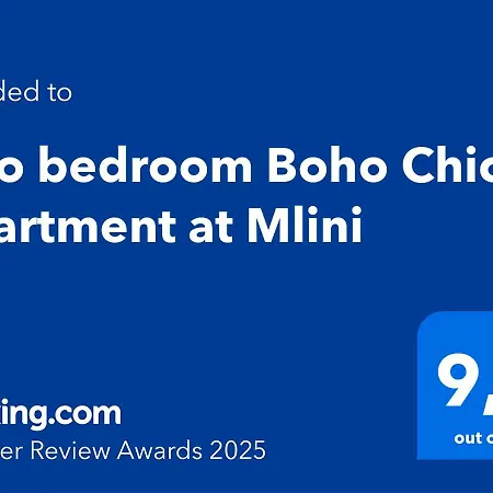 Two Bedroom Boho Chic At Apartment